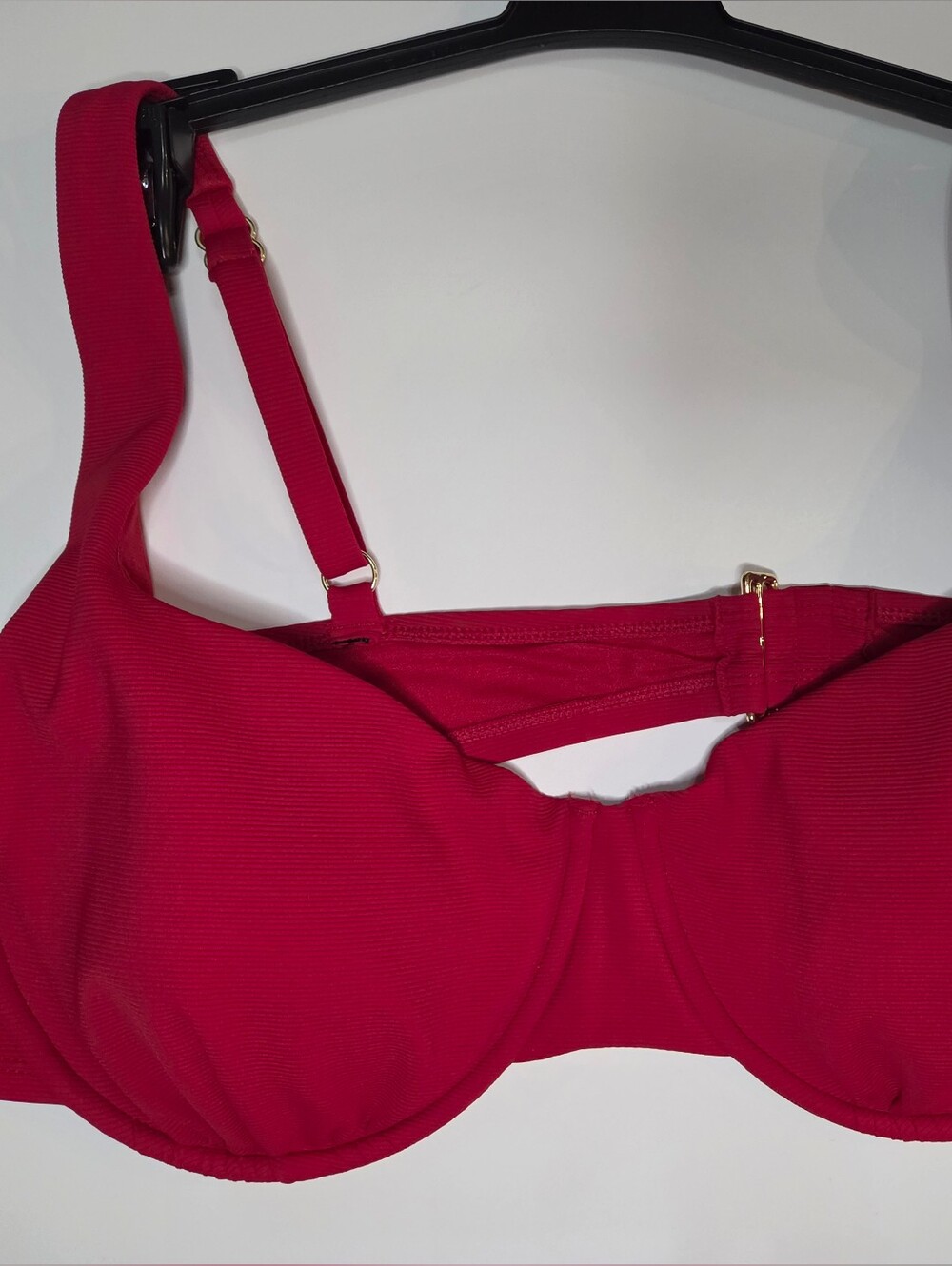 Time and Tru Ribbed Swim Top 3X (24W-26W)